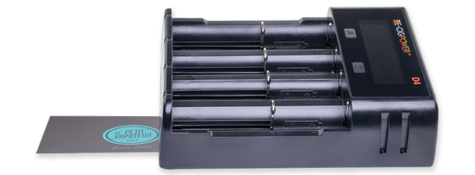 Présentation du Chargeur E-Cig Power D4